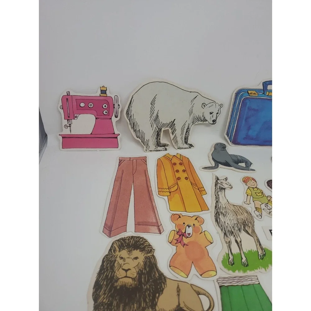 Instructo Products flannel Back Storytelling People & Animals Phila PA 31 90